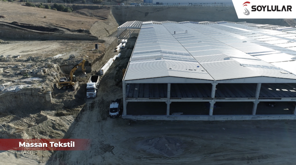 Massan Tekstil Fabrika İnşaatı